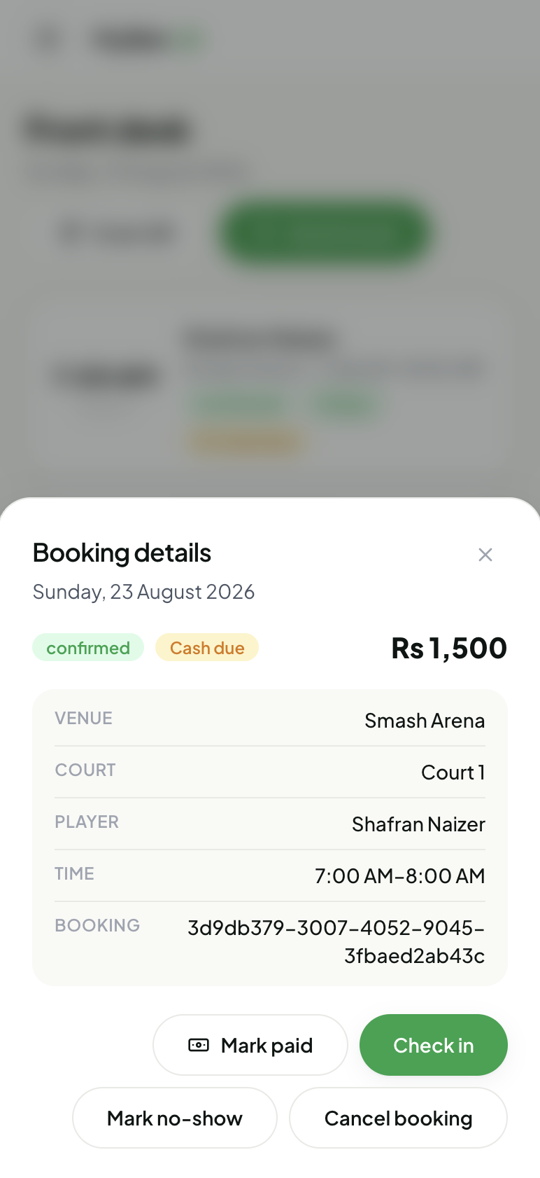 Screenshot: Payments your way